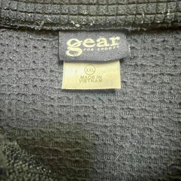 Gear Navy Men’s Blue Quarter Zip Pullover Size XXL - Picture 5 of 7